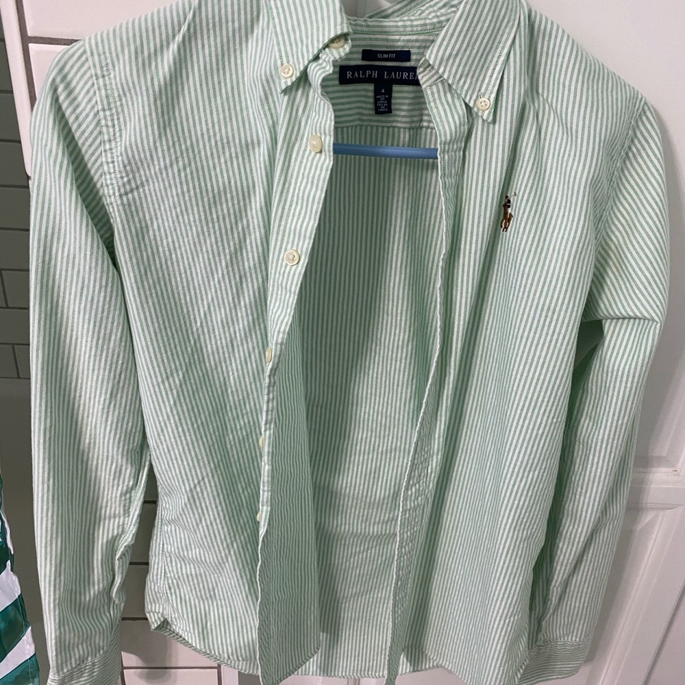 Button down! Ralph Lauren!